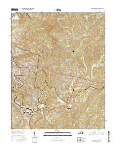 Martinsville East 2016 topographic map thumbnail