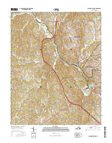 Martinsville West 2016 topographic map thumbnail
