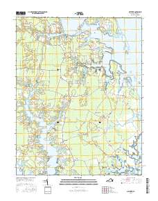 Mathews 2016 topographic map thumbnail