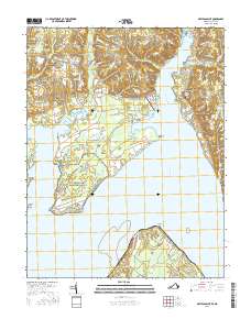 Mathias Point 2016 topographic map thumbnail