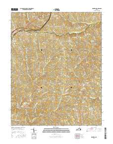 Meherrin 2016 topographic map thumbnail