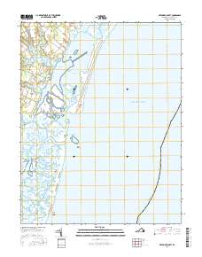 Metompkin Inlet 2016 topographic map thumbnail