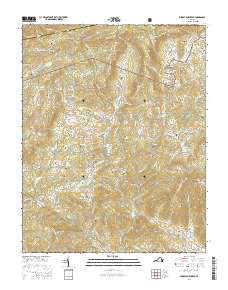 Middle Fox Creek 2016 topographic map thumbnail