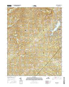 Mine Run 2016 topographic map thumbnail