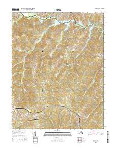 Mineral 2016 topographic map thumbnail