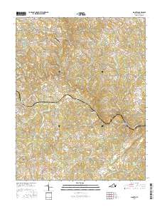Moneta 2016 topographic map thumbnail