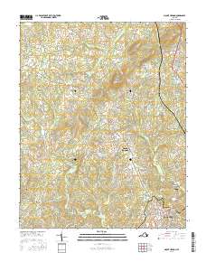 Mount Hermon 2016 topographic map thumbnail