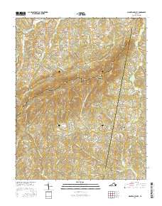 Mountain Valley 2016 topographic map thumbnail