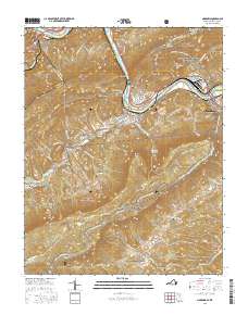 Narrows 2016 topographic map thumbnail
