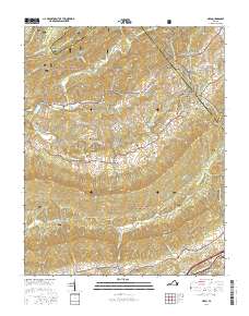 Nebo 2016 topographic map thumbnail