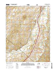 New Market 2016 topographic map thumbnail