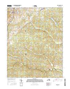Orange 2016 topographic map thumbnail