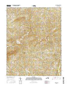 Penhook 2016 topographic map thumbnail