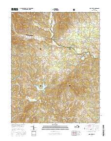 Piney River 2016 topographic map thumbnail