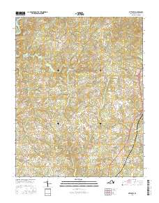 Pittsville 2016 topographic map thumbnail