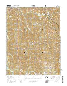 Pound 2016 topographic map thumbnail