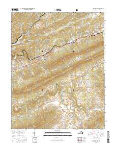 Pounding Mill 2016 topographic map thumbnail