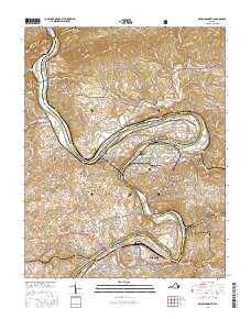 Radford North 2016 topographic map thumbnail