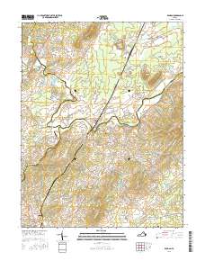 Rapidan 2016 topographic map thumbnail