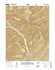 Rawley Springs 2016 topographic map thumbnail