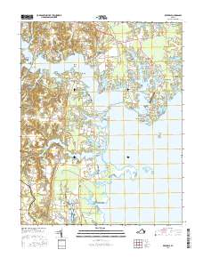 Reedville 2016 topographic map thumbnail
