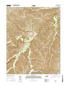 Rice 2016 topographic map thumbnail