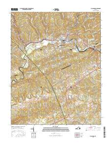 Richlands 2016 topographic map thumbnail