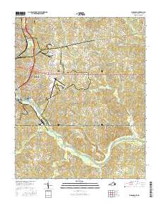 Ringgold 2016 topographic map thumbnail