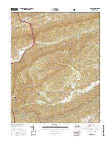 Rocky Gap 2016 topographic map thumbnail