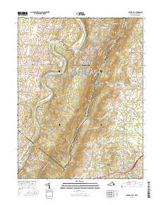Round Hill 2016 topographic map thumbnail