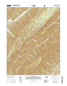 Rucker Gap 2016 topographic map thumbnail