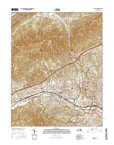 Salem 2016 topographic map thumbnail