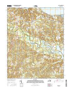 Saluda 2016 topographic map thumbnail
