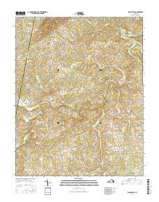 Sandy Level 2016 topographic map thumbnail