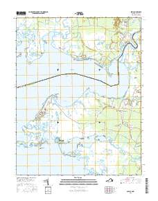 Saxis 2016 topographic map thumbnail