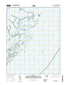 Ship Shoal Inlet 2016 topographic map thumbnail