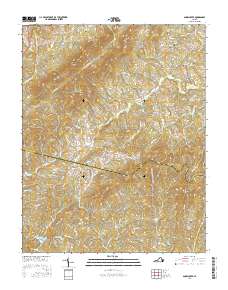Snow Creek 2016 topographic map thumbnail
