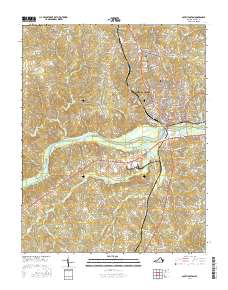 South Boston 2016 topographic map thumbnail