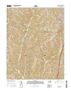 South Hill 2016 topographic map thumbnail