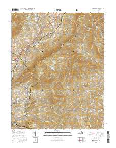 Stewartsville 2016 topographic map thumbnail