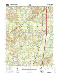 Stony Creek 2016 topographic map thumbnail