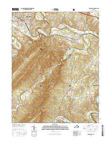 Strasburg 2016 topographic map thumbnail
