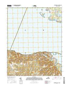 Stratford Hall 2016 topographic map thumbnail