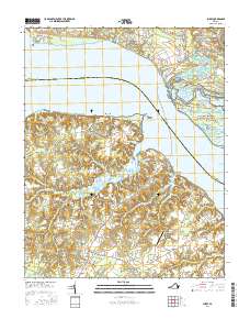 Surry 2016 topographic map thumbnail