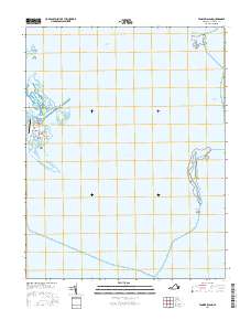 Tangier Island 2016 topographic map thumbnail