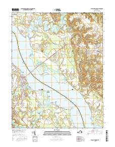 Tappahannock 2016 topographic map thumbnail