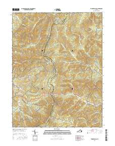 Thornton Gap 2016 topographic map thumbnail