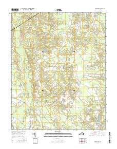 Vicksville 2016 topographic map thumbnail