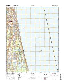 Virginia Beach 2016 topographic map thumbnail