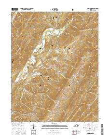 Warm Springs 2016 topographic map thumbnail